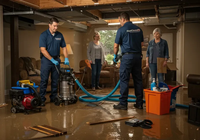 Basement Water Extraction and Removal Techniques process in Gladwin, MI